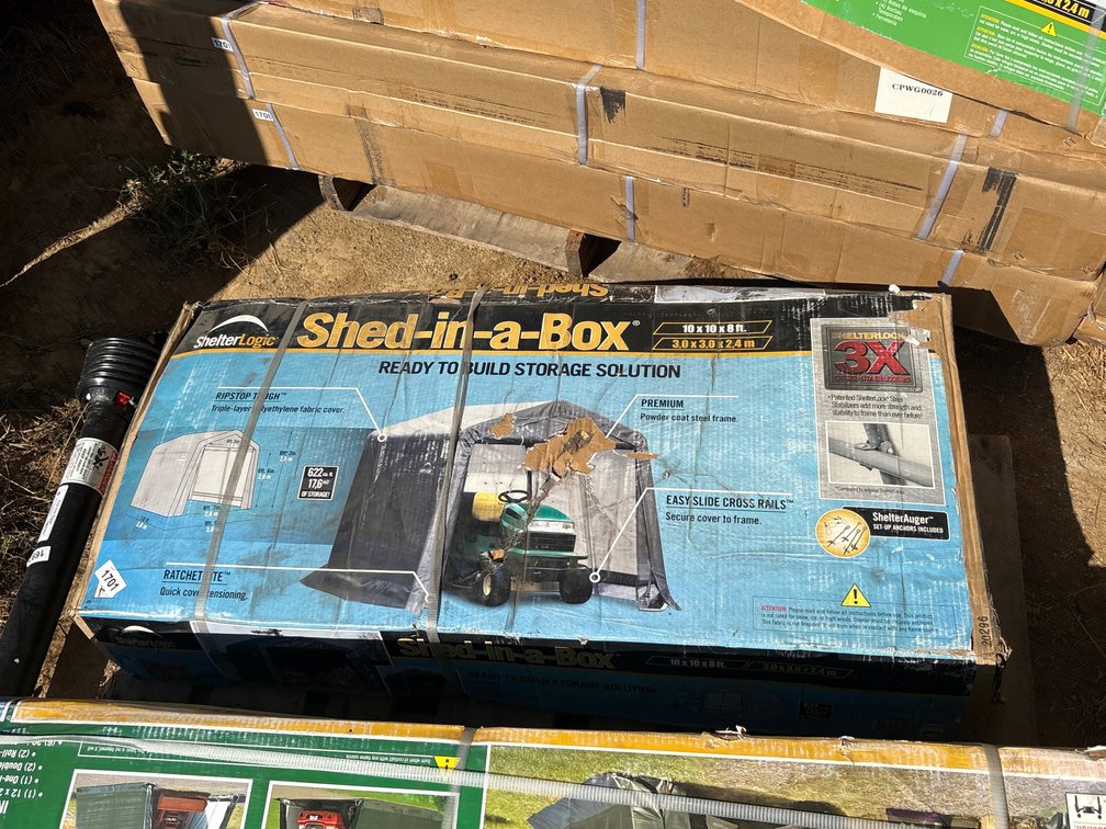 10’ x 10’ x 8’ SHED IN A BOX
