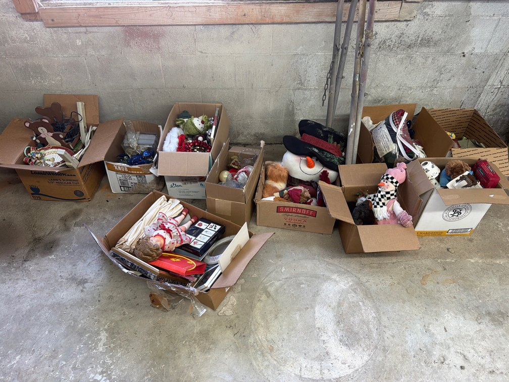 LARGE LOT OF VARIOUS ITEMS