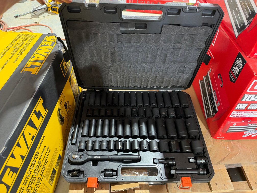 65 PC 1/2” DR IMPACT SOCKET SET