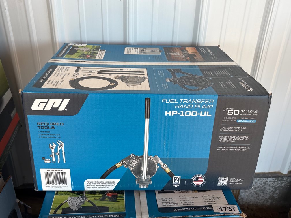 GPI FUEL TRANSFER HAND PUMP