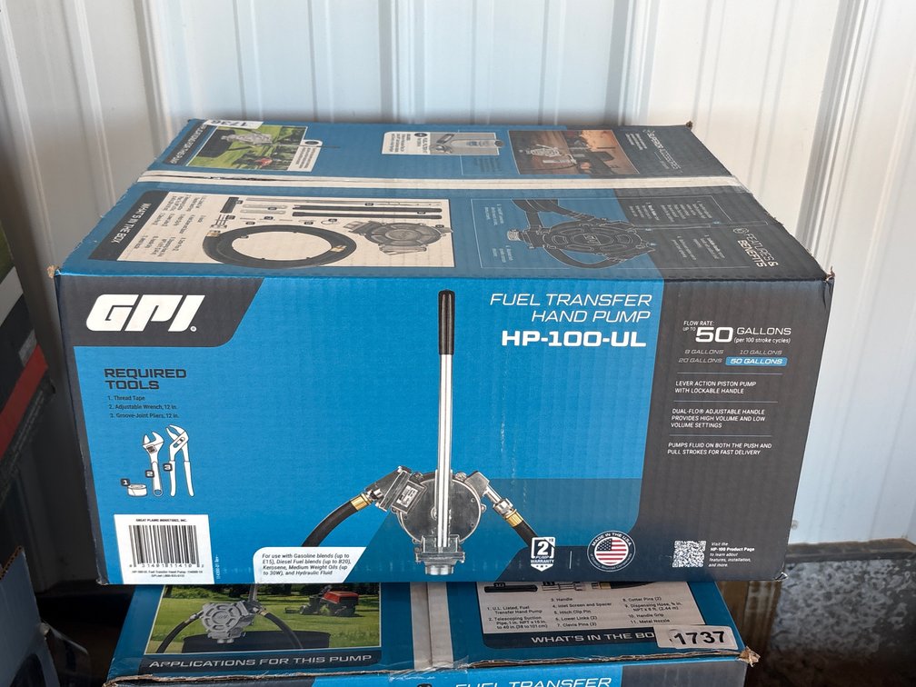 GPI FUEL TRANSFER HAND PUMP