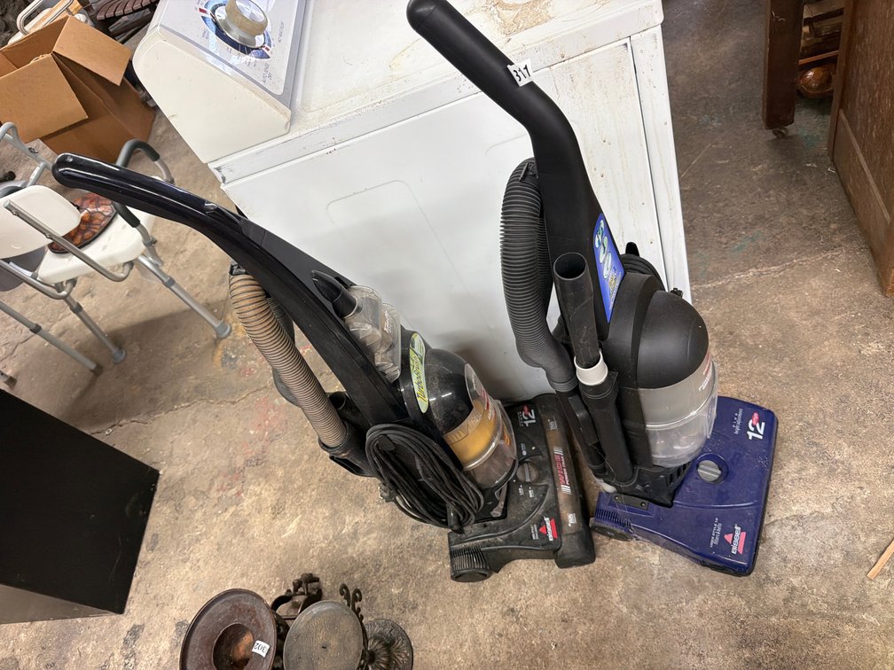 (2) BISSELL VACUUMS