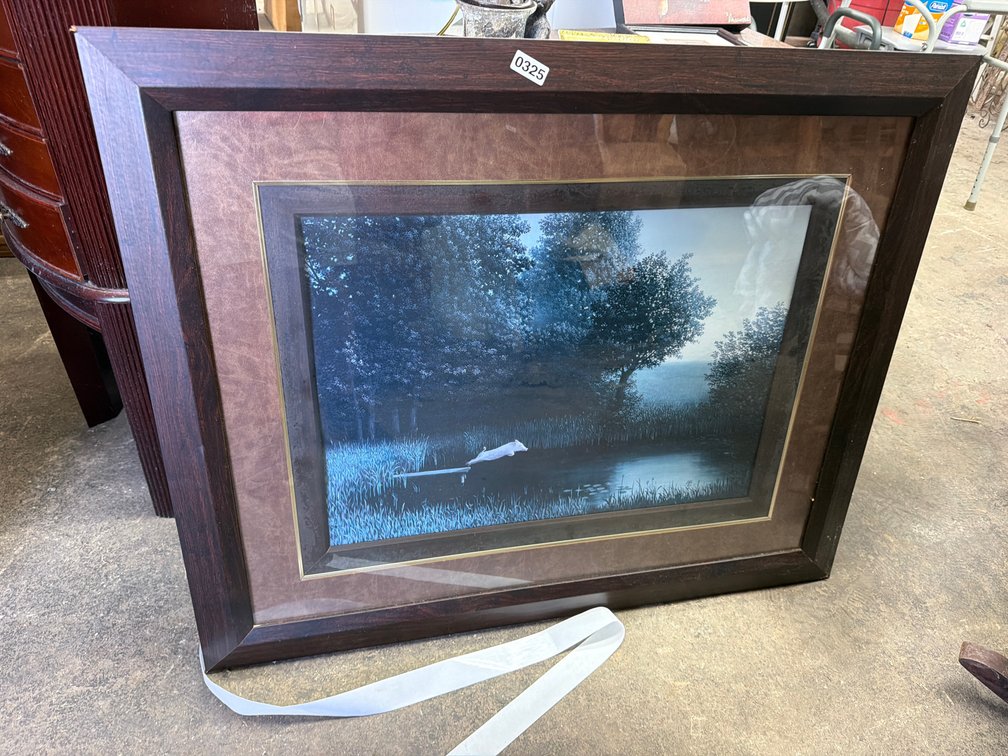 LARGE FRAMED PRINT