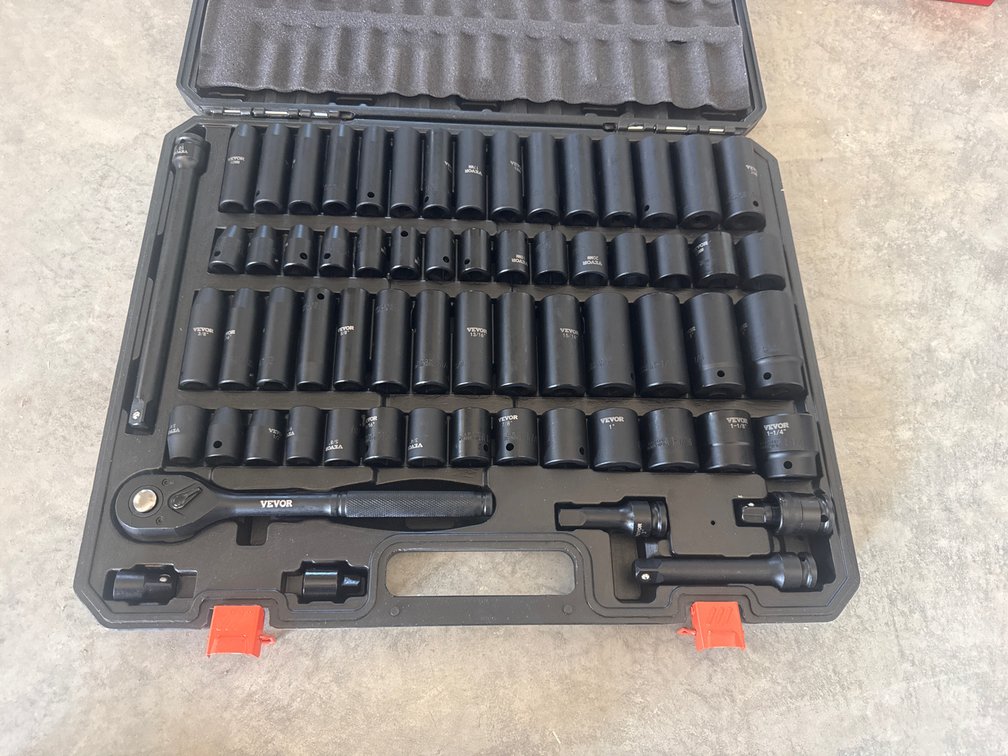 1/2” DRIVE IMPACT SOCKET SET