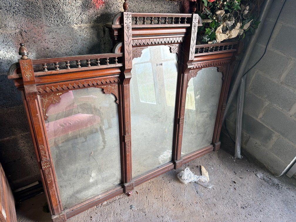 ANTIQUE DRESSER MIRROR