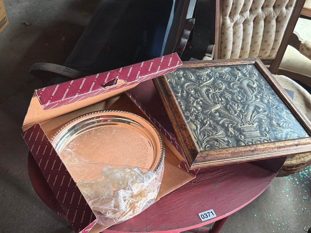 FRAMED DECOR , TRINKET BOX , ETC