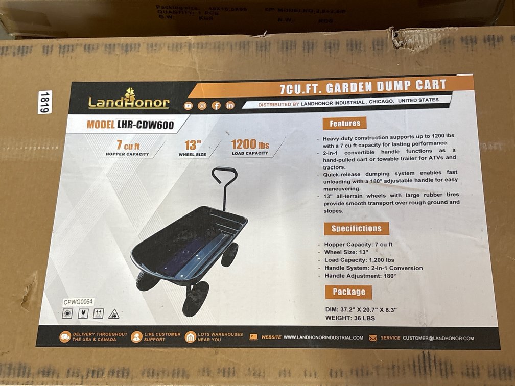 (2) DUMP CARTS
