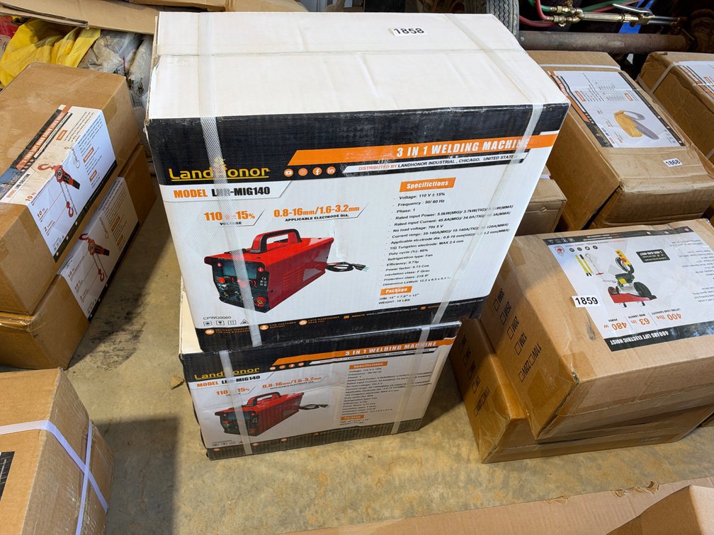 (2) SMALL 3-IN-1 WELDERS