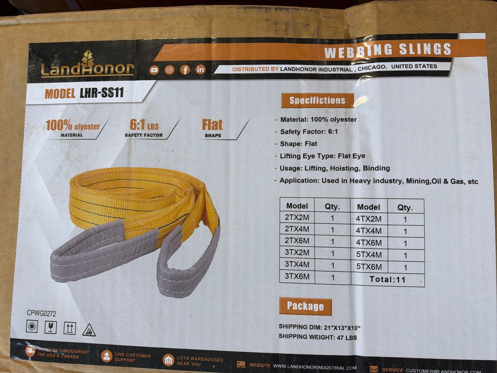 (11) LIFTING SLINGS
