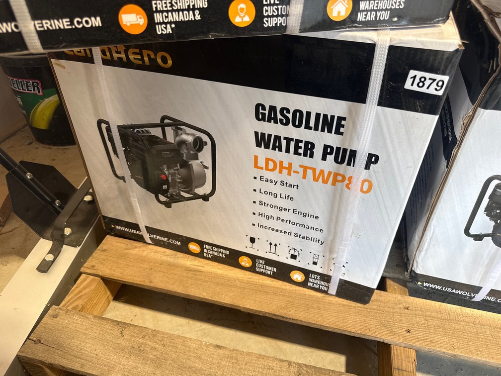 GAS POWERED WATER PUMP
