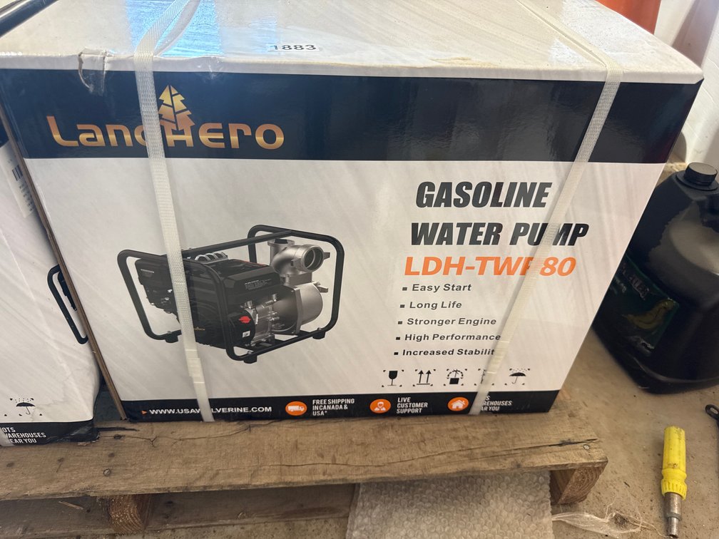 GAS POWERED WATER PUMP