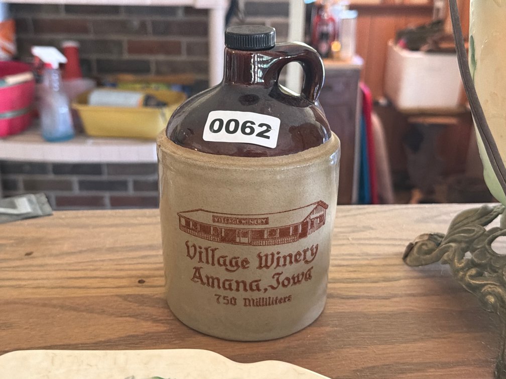 SMALL AMANA IOWA JUG