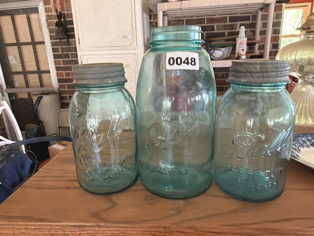 (3) BALL MASON JARS