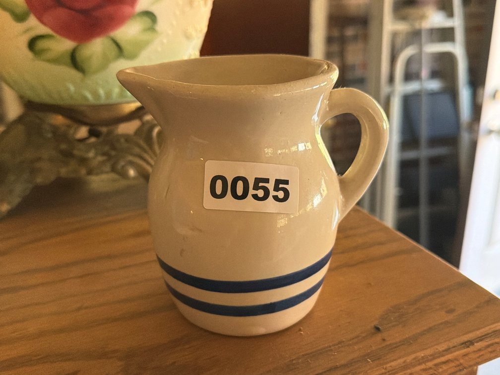 SMALL STONEWARE PITCHER