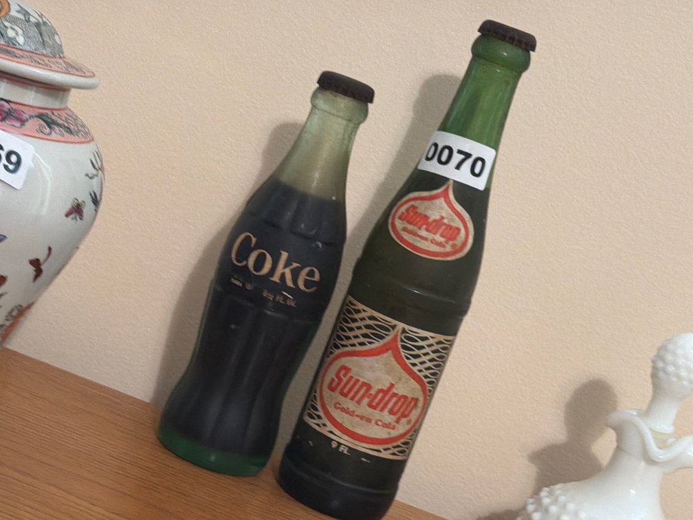 VINTAGE SODA BOTTLES