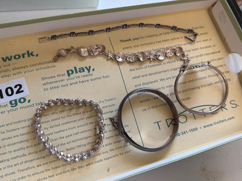 LOT OF 925 BRACELETS