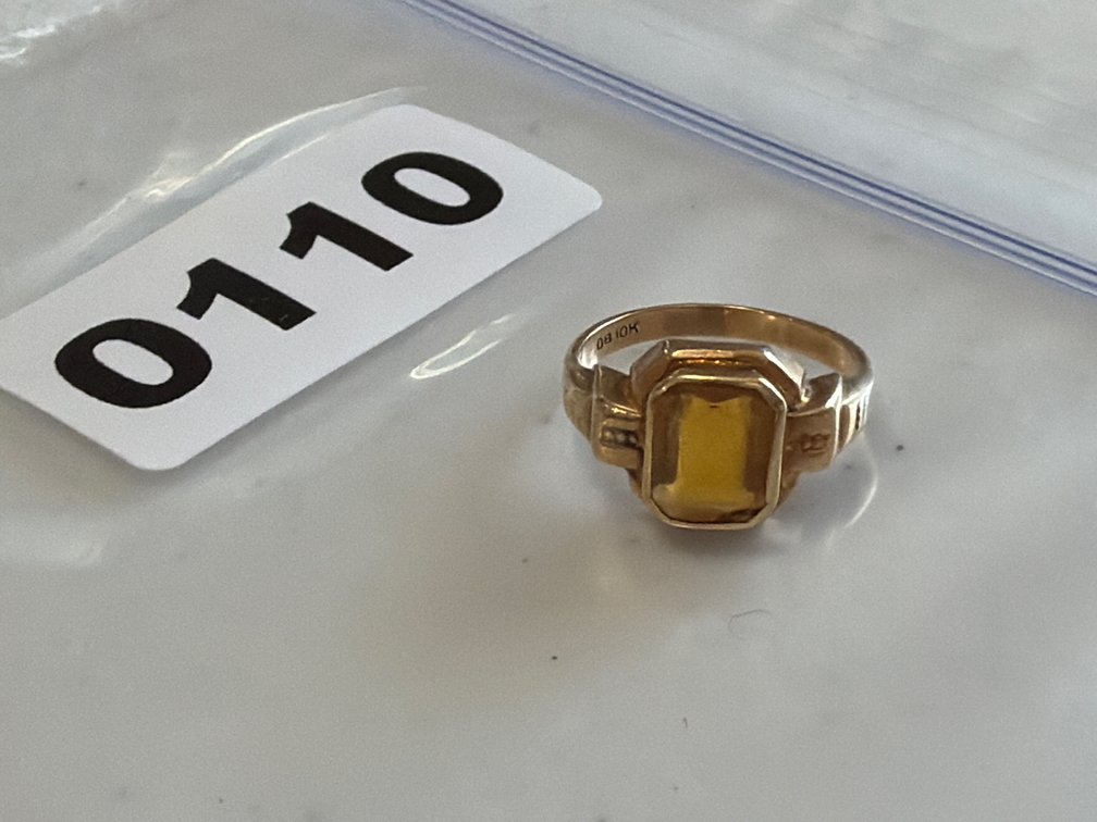RING MARKED 10k