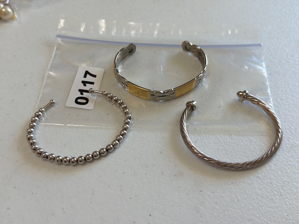 3 CUFF BRACELETS