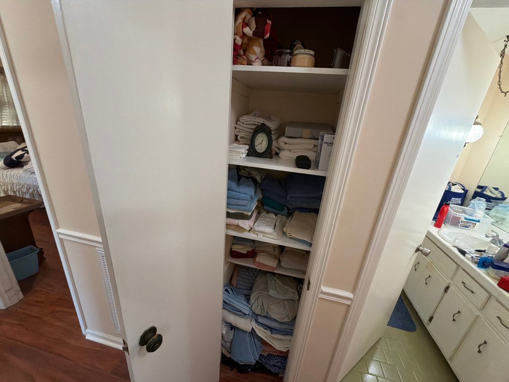 CONTENTS OF CLOSET