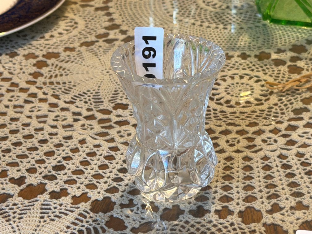 SMALL GLASS VASE