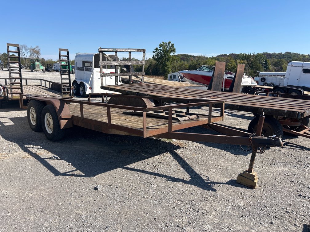 78”X16’ BUMPER PULL UTILITY TRAILER