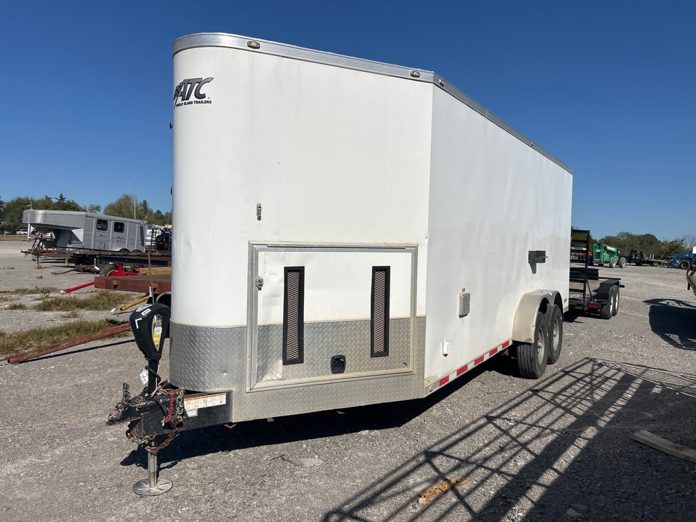 2021 ALUMINUM TRAILER CO. BUMPER PULL ENCLOSED TRAILER