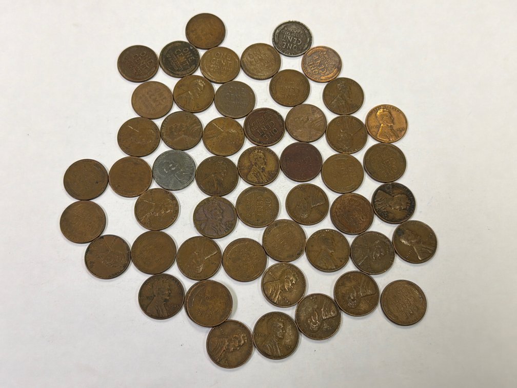 LOT OF WHEAT PENNIES