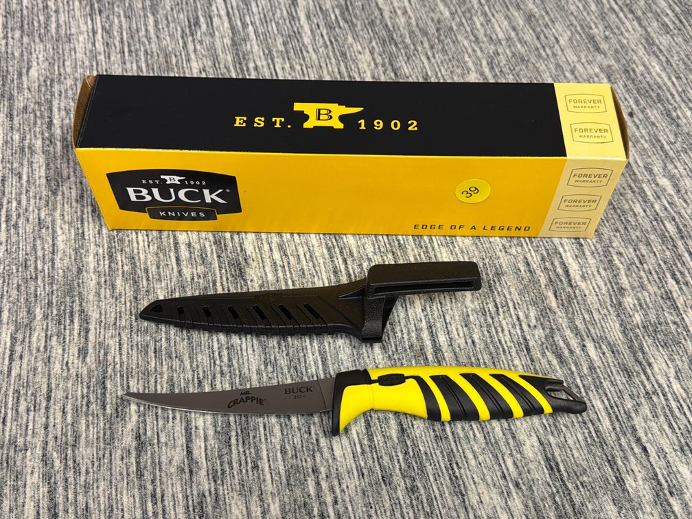 BUCK MR. CRAPPIE KNIFE W/ SHEATH
