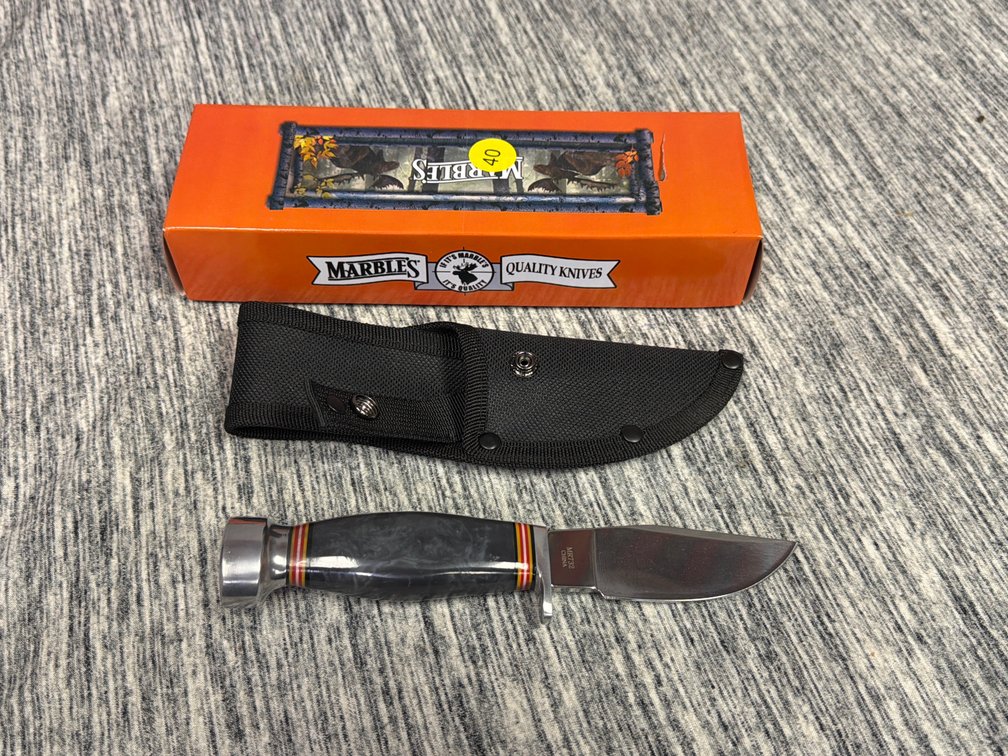 MARBLE’S KNIFE W/ SHEATH