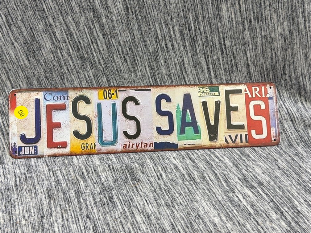 JESUS SAVES SIGN