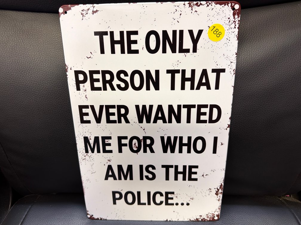 POLICE SIGN