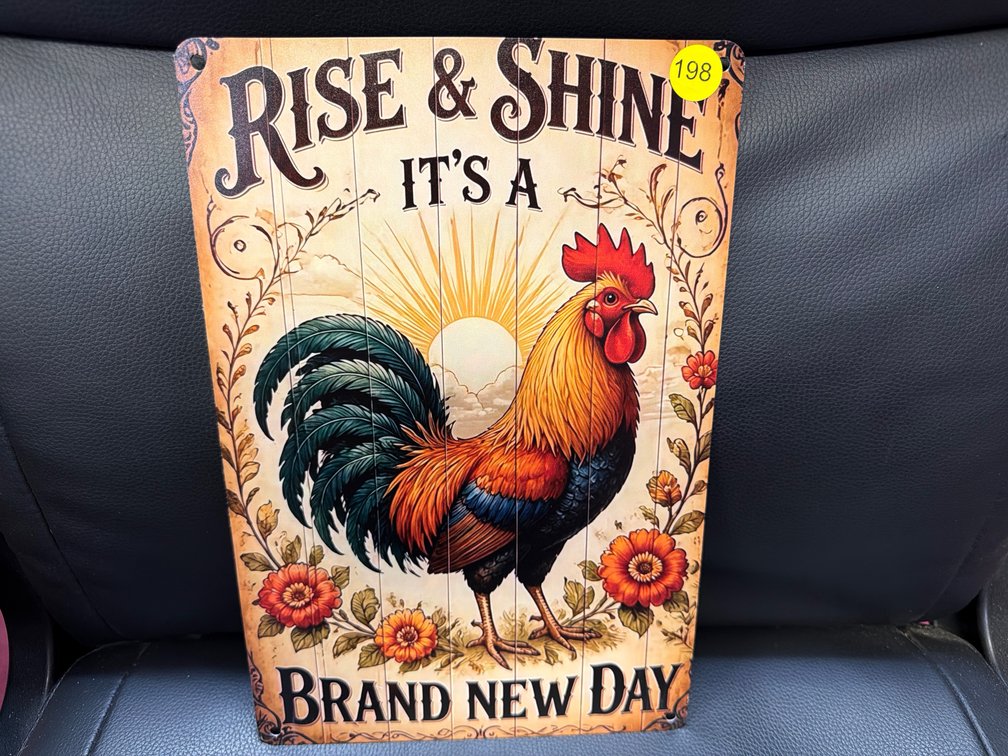ROOSTER SIGN
