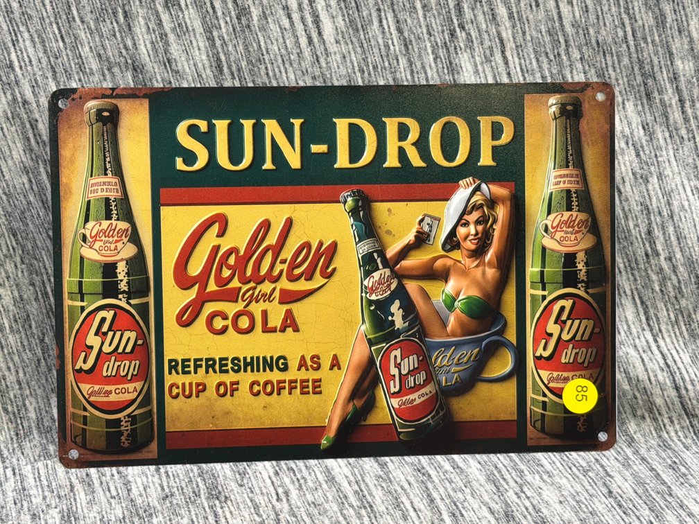 SUN DROP SIGN