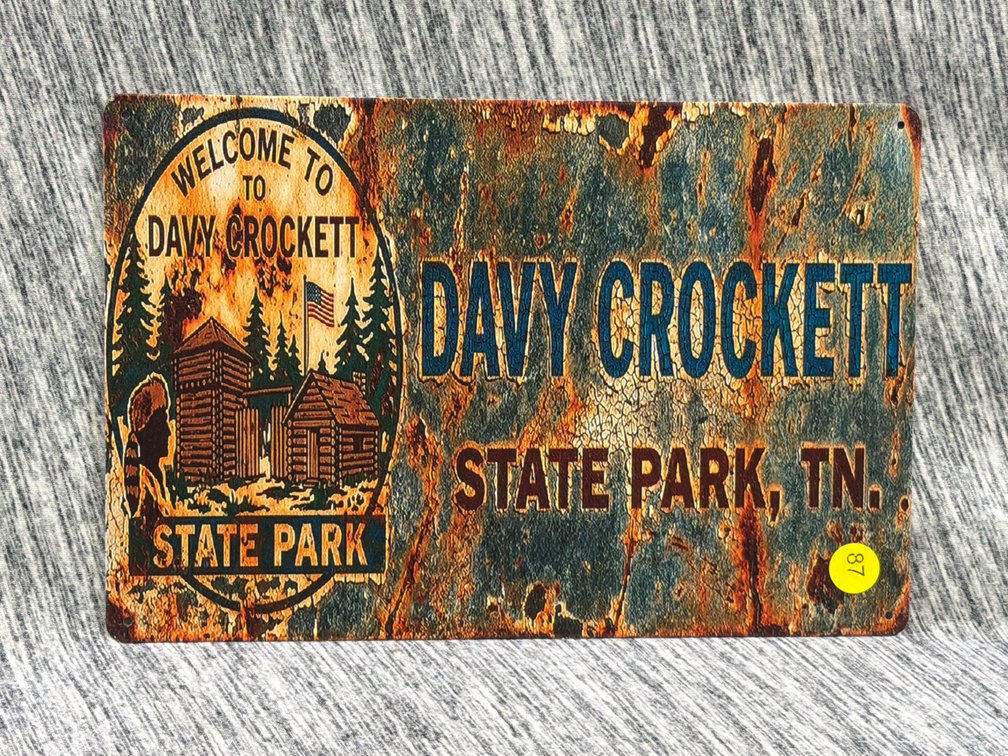 DAVY CROCKETT SIGN