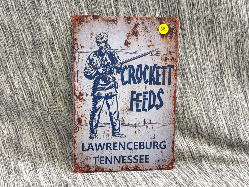 CROCKETT FEEDS SIGN