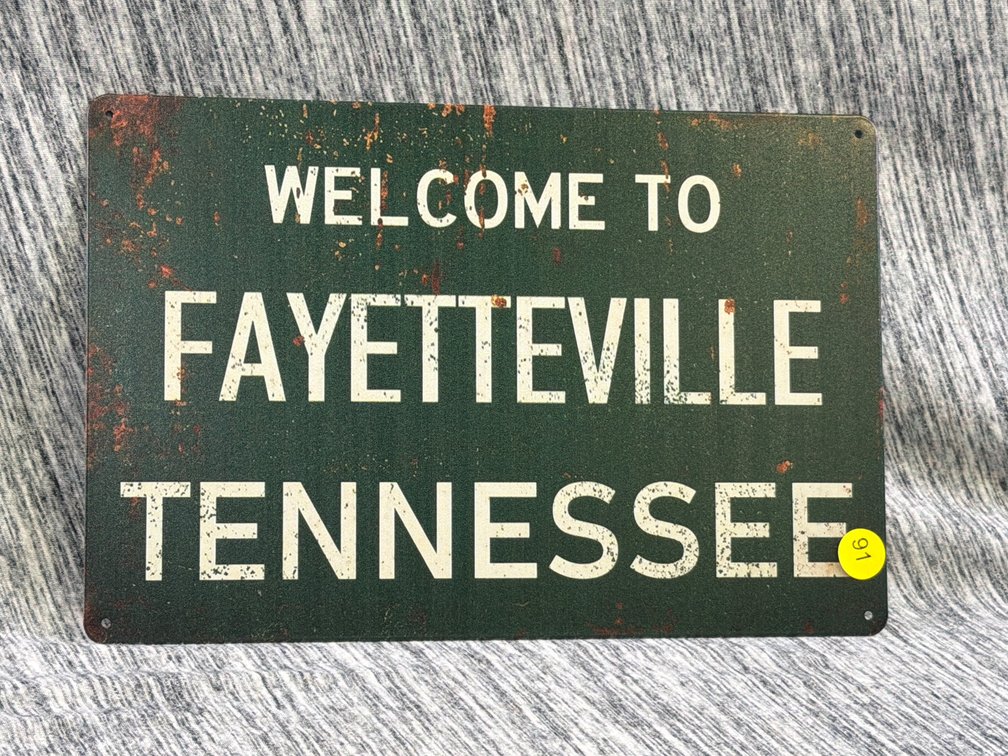 FAYETTEVILLE SIGN
