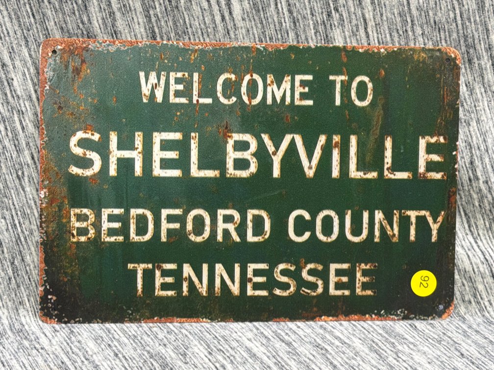 SHELBYVILLE SIGN