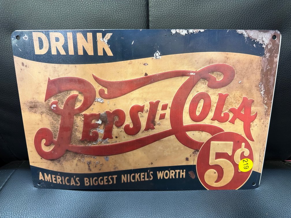 PEPSI-COLA SIGN
