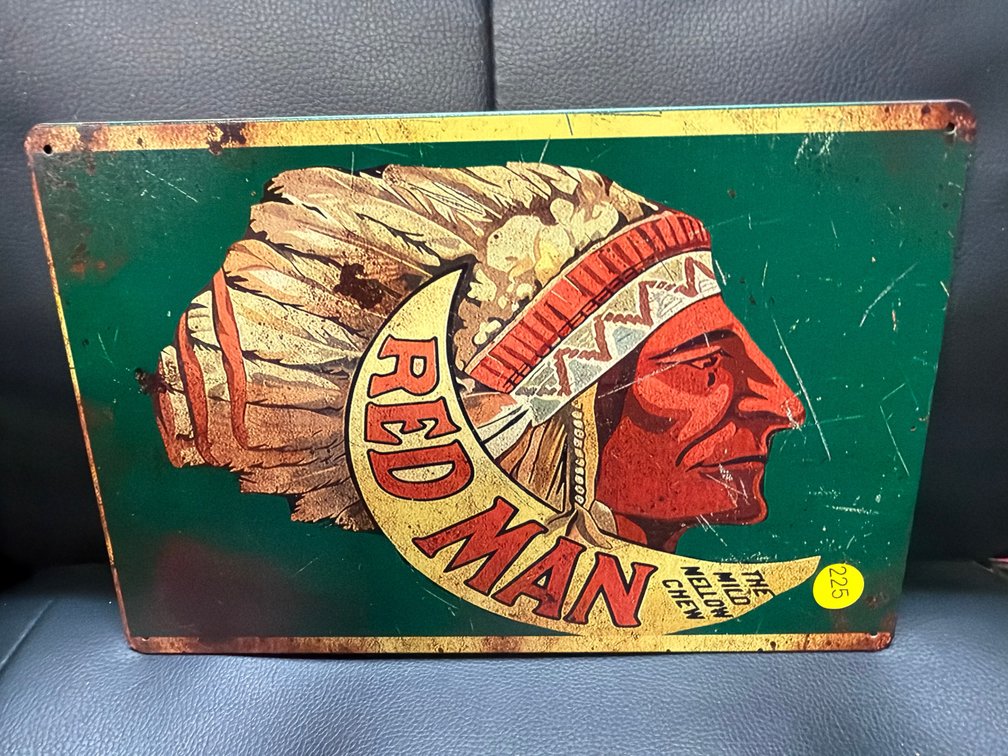 RED MAN SIGN