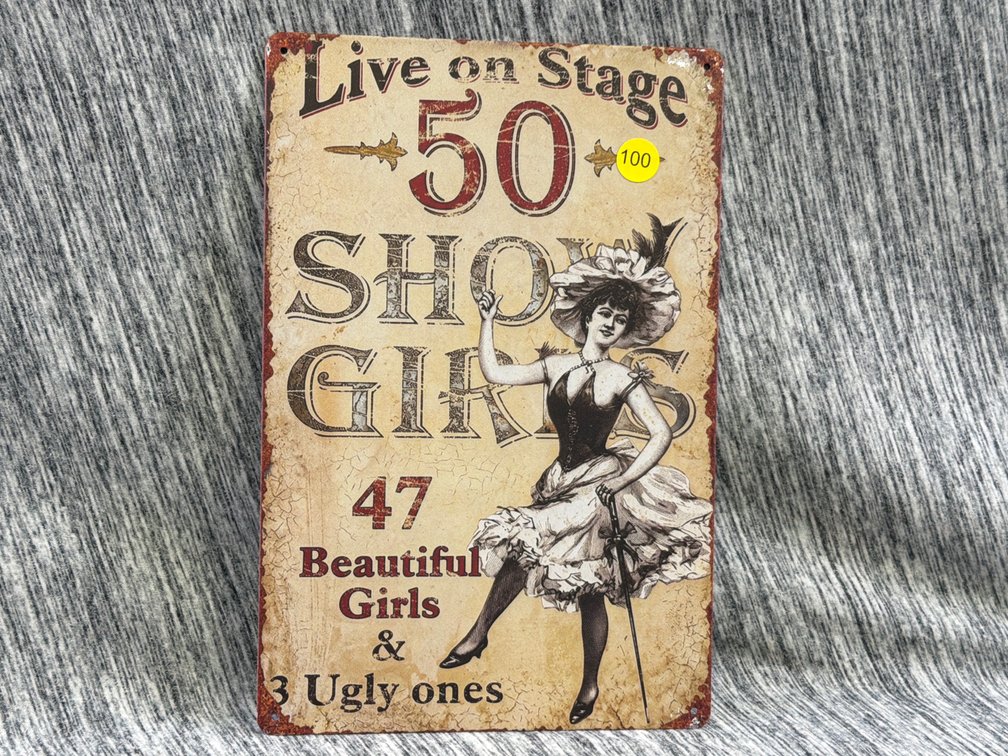 LIVE ON STAGE SIGN