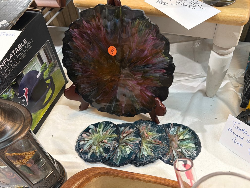 COASTERS, EPOXY RESIN DECOR