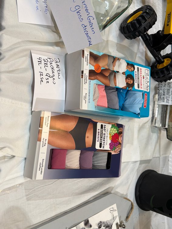 (2) NEW PACKAGES OF LADIES BRIEFS