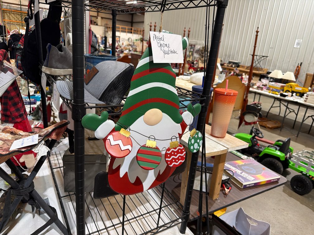 METAL GNOME YARD STAKE