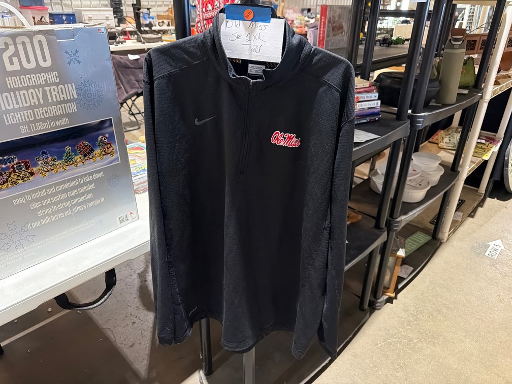 OLE MISS 2XL QUARTER ZIP