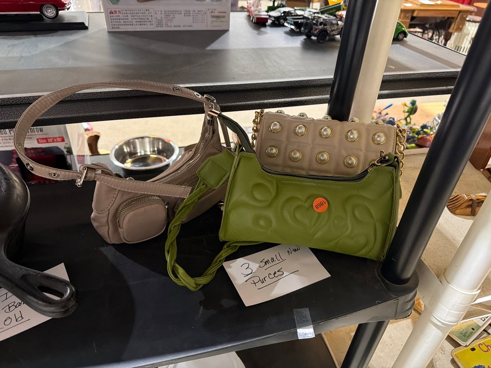 (3) SMALL PURSES