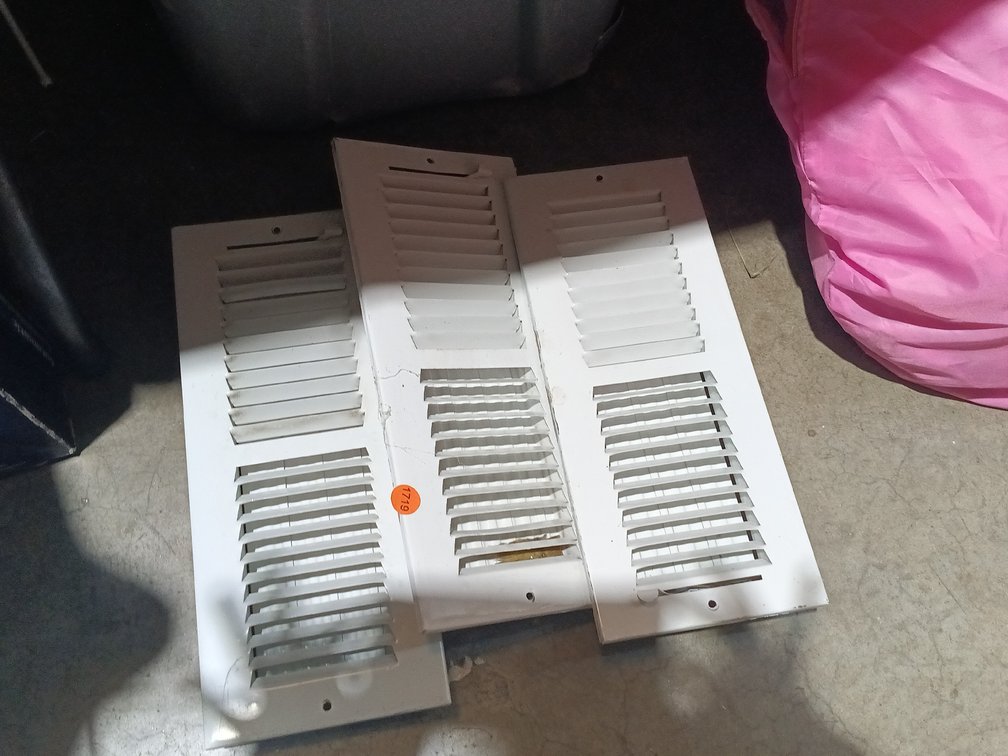 (3) VENT COVERS