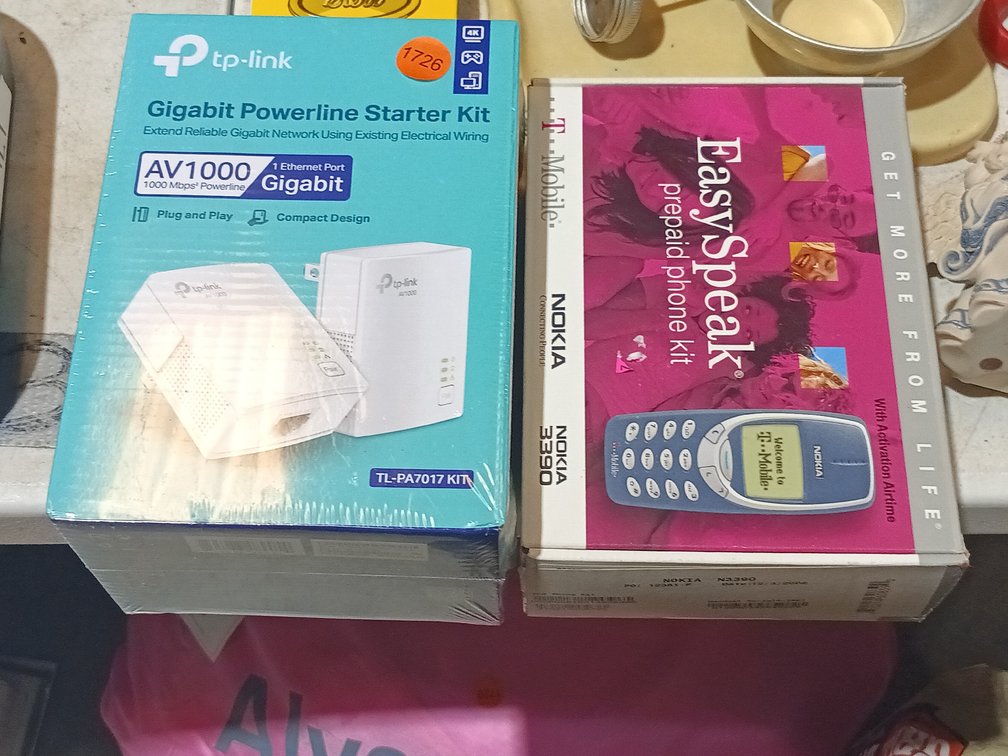 POWERLINE STARTER KIT AND EASY SPEAK PHONE