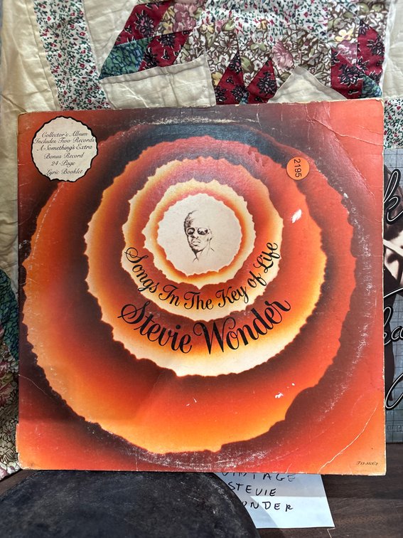 SONGS IN THE KEY OF LIFE STEVIE WONDER VINYL