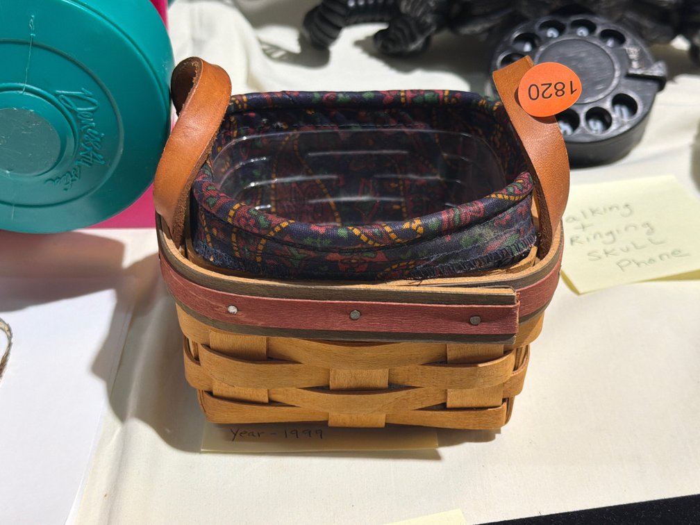 LONGABERGER 1999 FATHERS DAY TEE BASKET