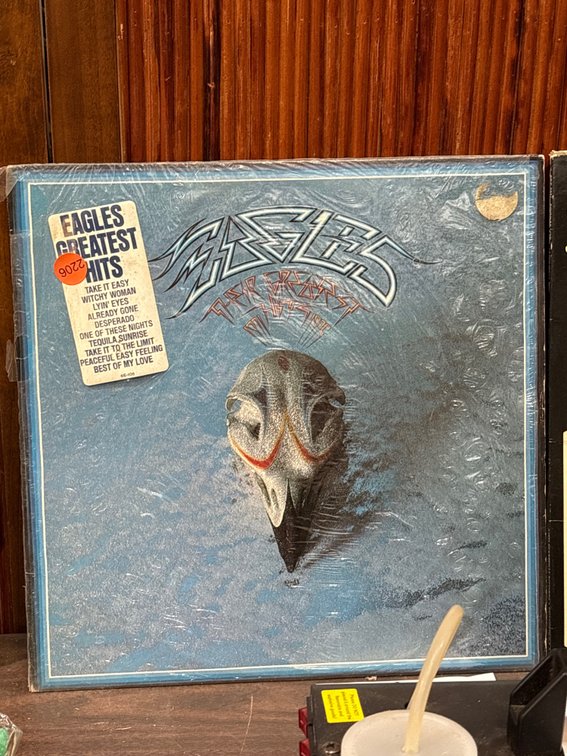 VINTAGE EAGLES GREATEST HITS VINYL